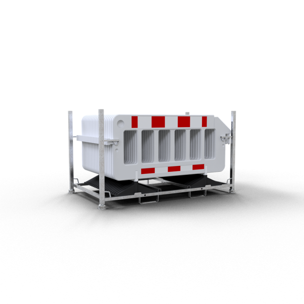 SET | with 20 barrier grids | on storage and transport crossbar